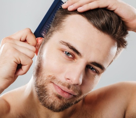 Выпадение волос у мужчин после COVID-19